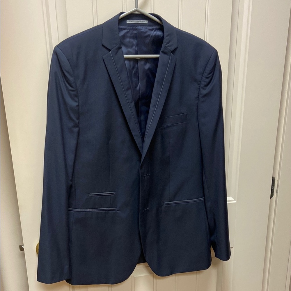 Urban Collection slate grey Tailored Sport Coat with Notched Lapels